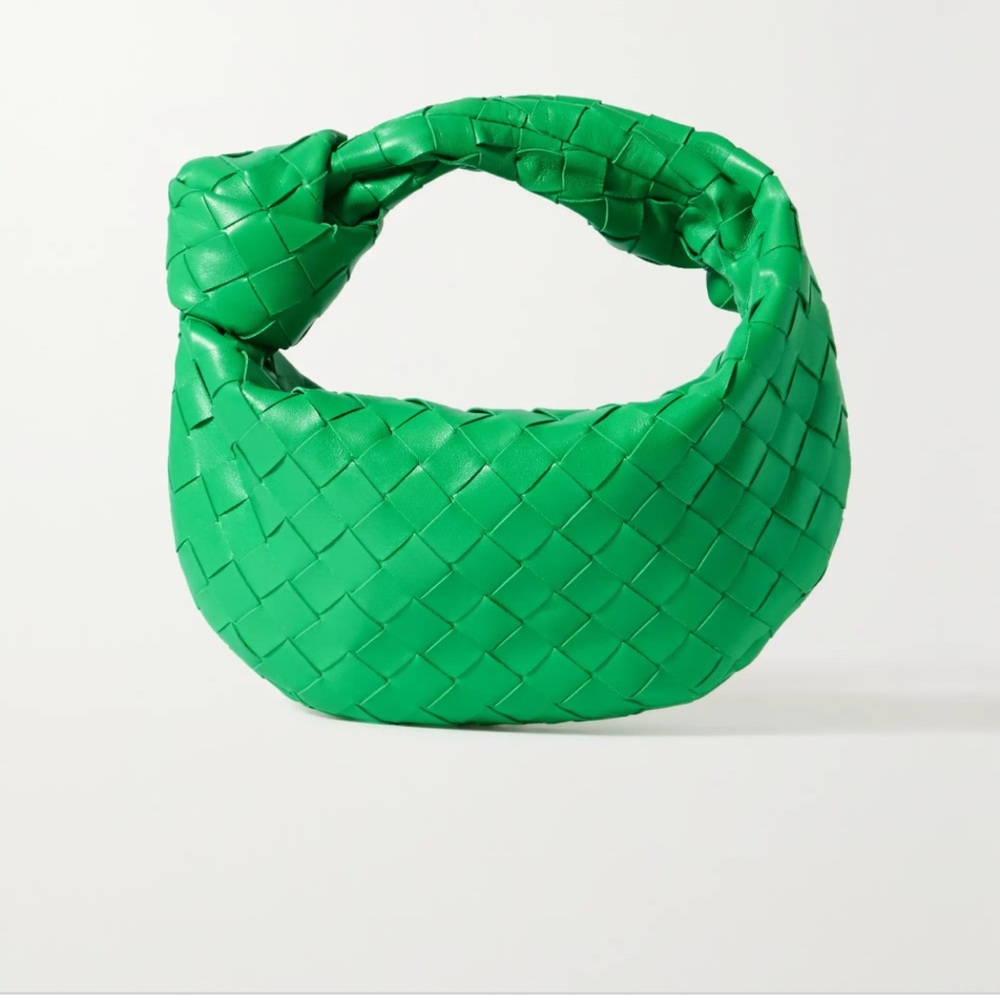 BOTTEGA AUTHENTIC GREEN MINI JODIE